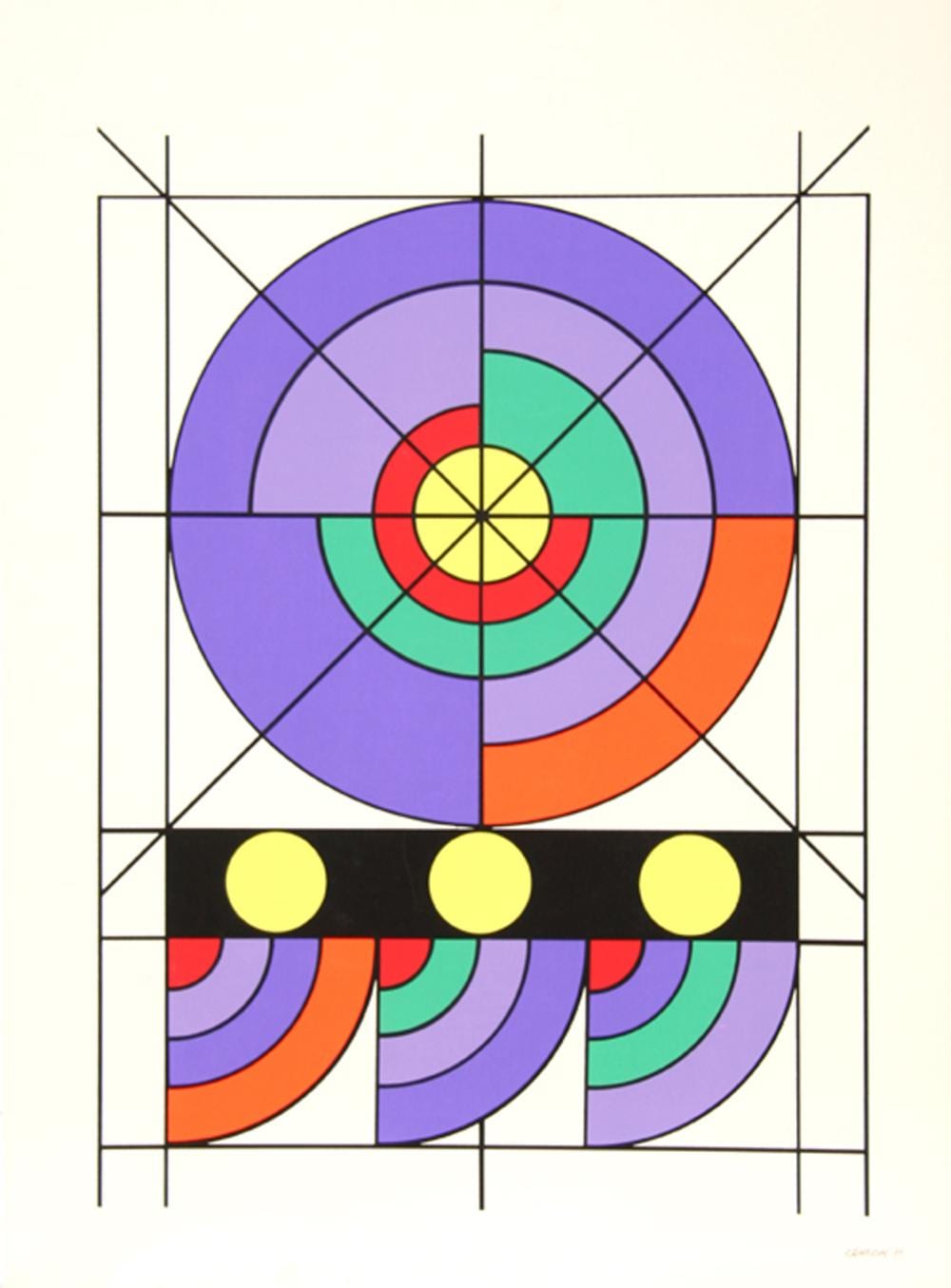 Edival Ramosa comparable auction result: edival ramosa sin titulo screenprint