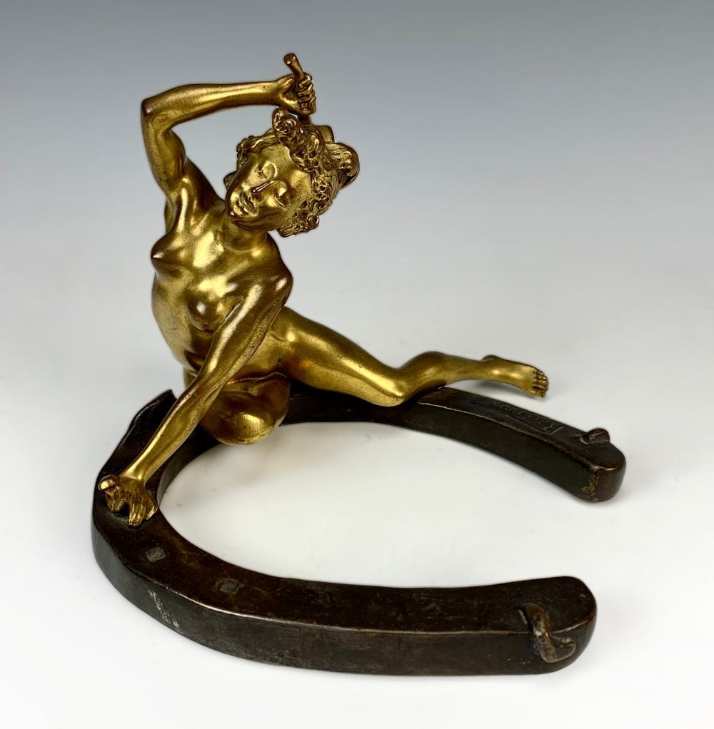 Georges Récipon comparable auction result: georges recipon 1860 1920 larger bronze nude