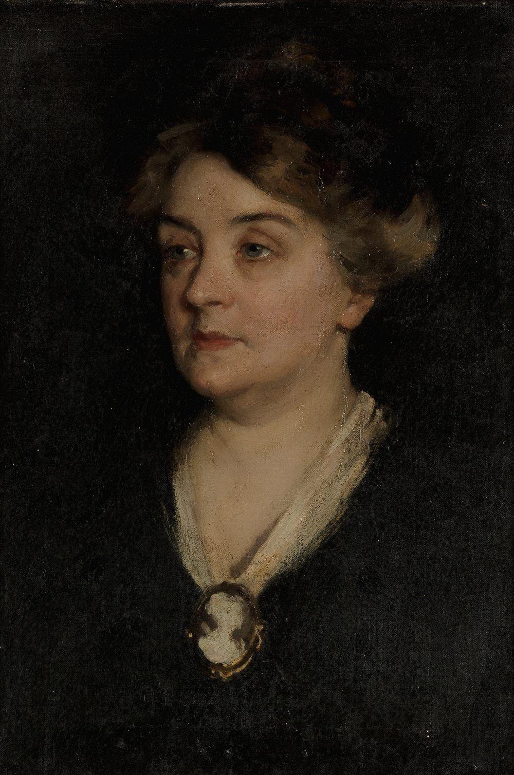 Marjorie Mostyn comparable auction result: marjorie mostyn florence the artist s mother 1916