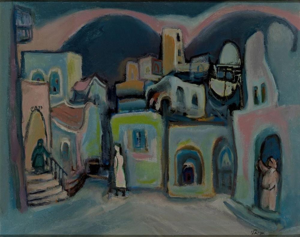 Mordechai Arieli comparable auction result: mordechai arieli figures in safed