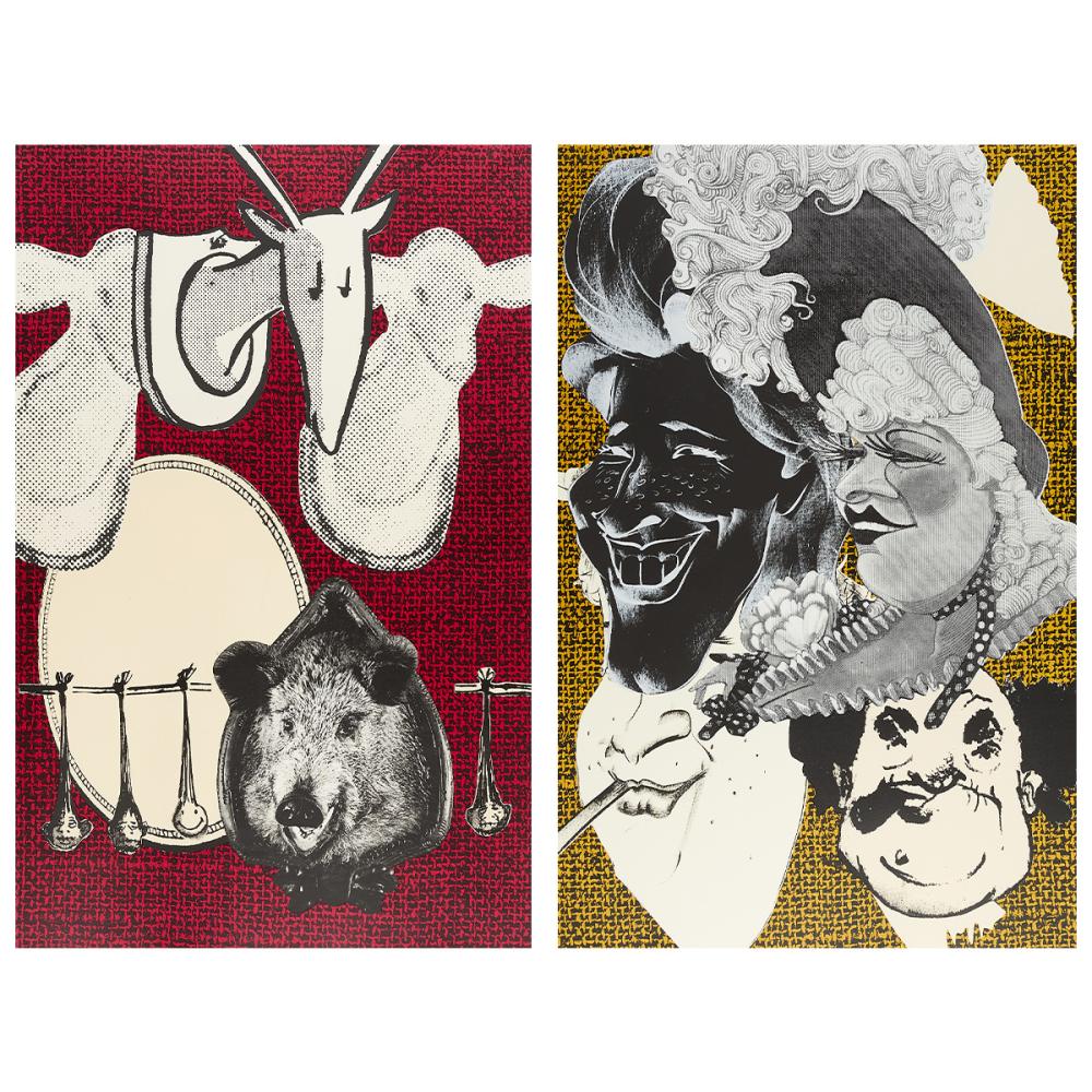 Meyer Vaisman comparable auction result: 2 meyer vaisman summer suite silkscreens
