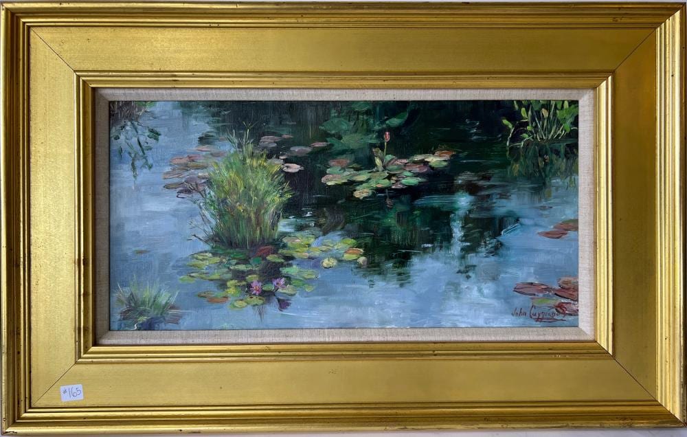 John Caggiano comparable auction result: john caggiano contemporary oil on canvas of a li