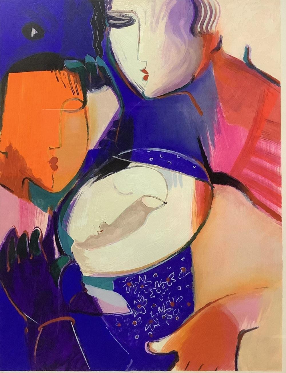 Ali Golkar comparable auction result: ali golkar mirror of dreams signed numbered serigraph