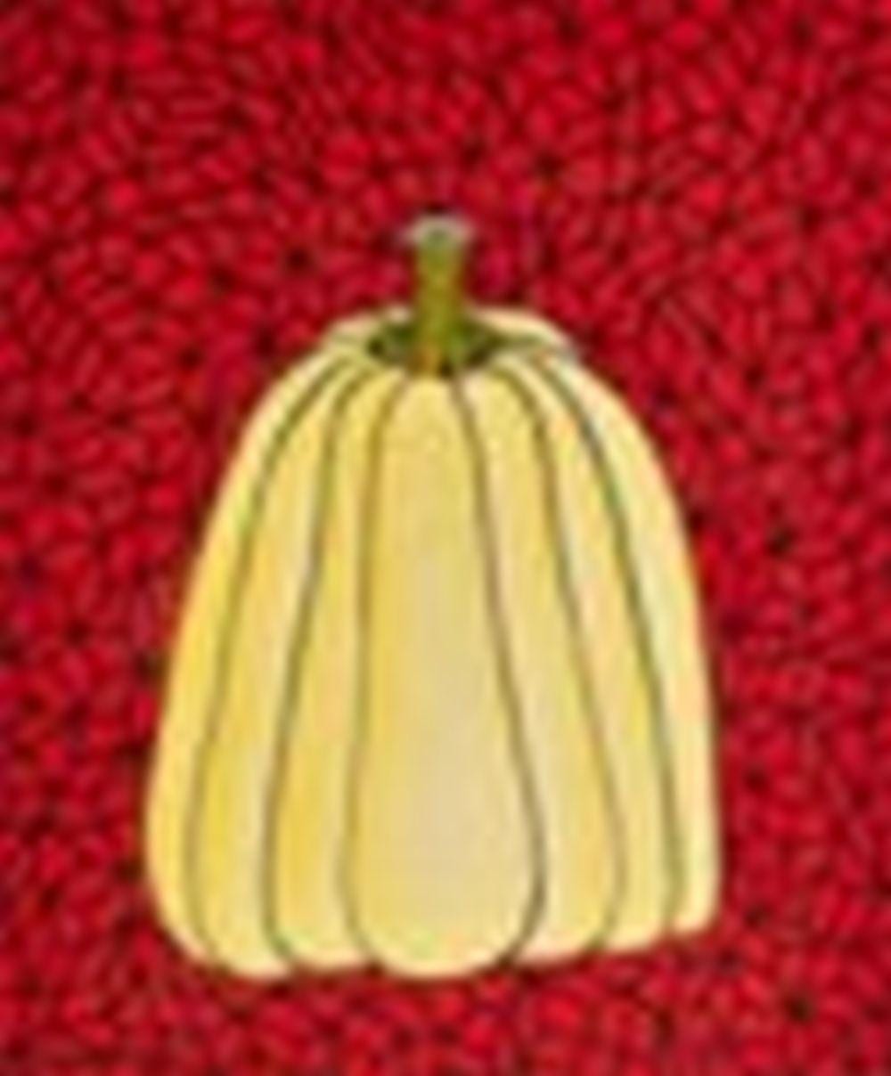 Yayoi Kusama (b. 1929) Pumpkin acrylic and felt pen on canvas 53 x 45.5 cm. comparable sale
