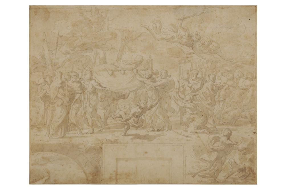 Charles Mellin comparable auction result: charles mellin nancy ca 1597 1647 1649 rome