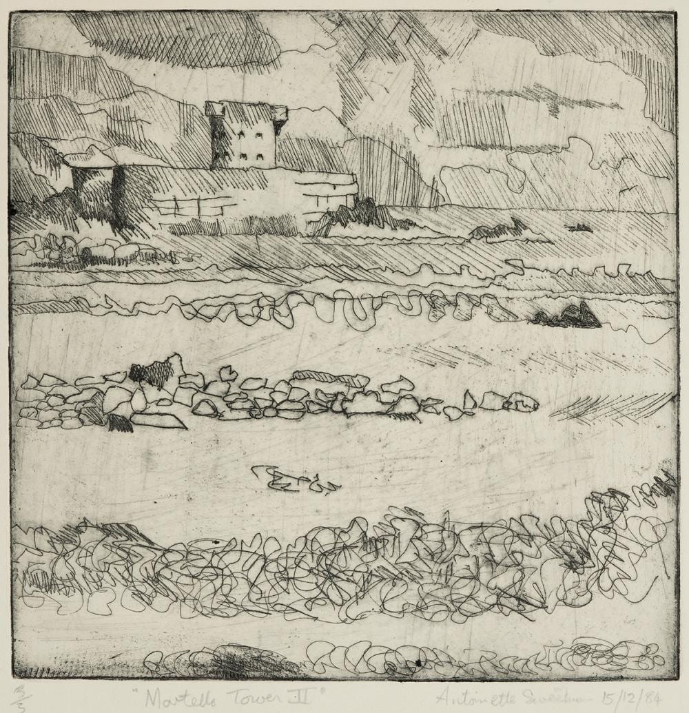 Antoinette Herivel comparable auction result: antoinette herivel martello tower ii