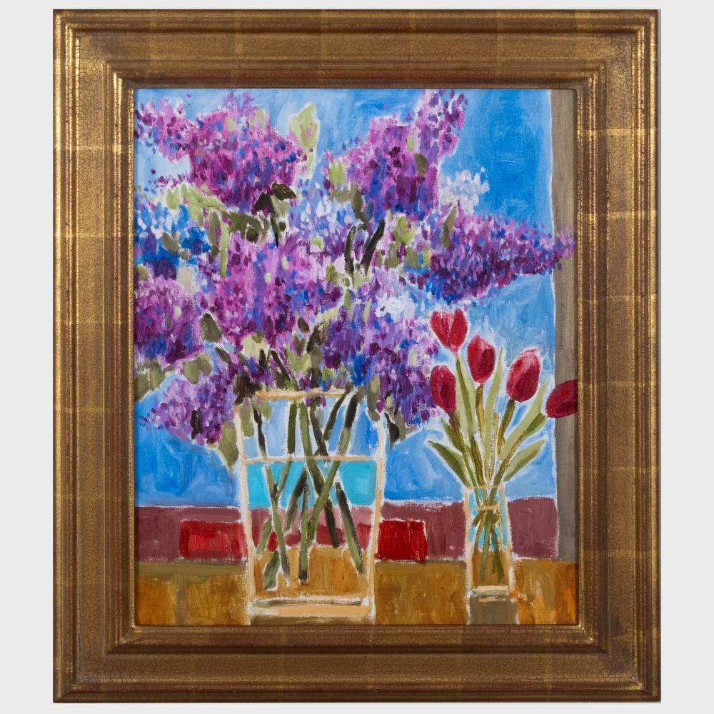Charles Masson comparable auction result: charles masson lilacs