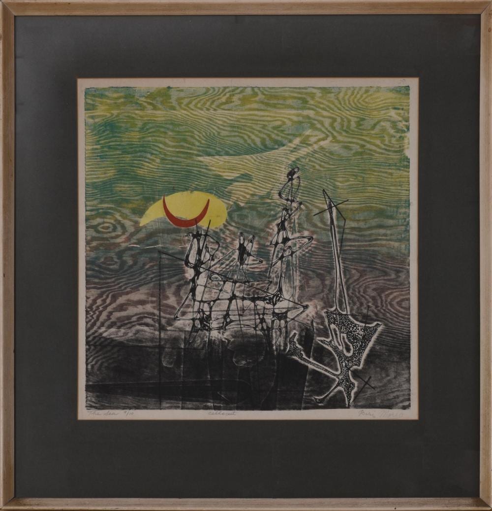 Boris Margo comparable auction result: boris margo 1902 1995 the sea
