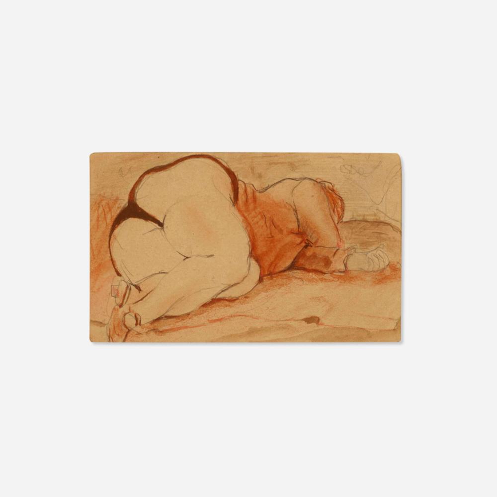 Ervin Marton comparable auction result: ervin marton reclining woman