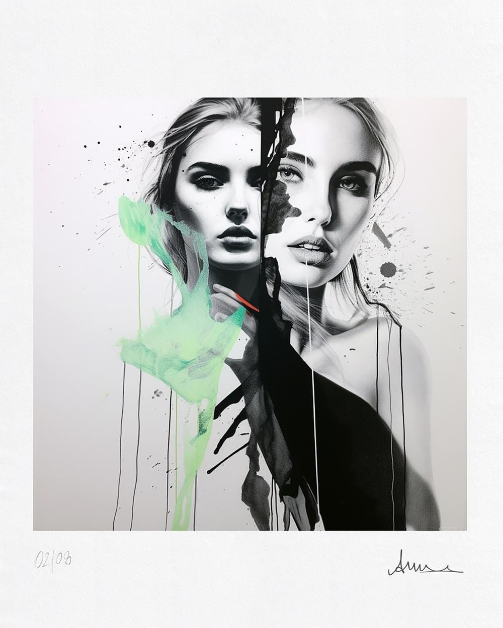 Andrea Riesman comparable auction result: andrea riesman n en 1993 lara et ashley 2023