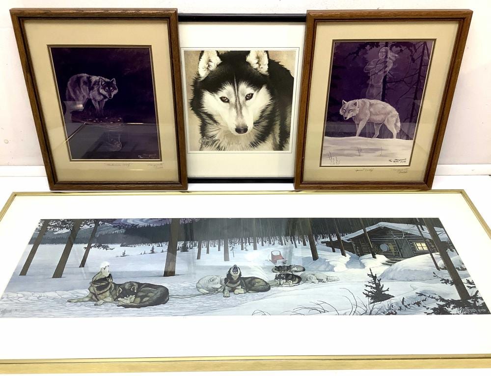 Scott Kennedy comparable auction result: scott kennedy marguerite fields lithographs
