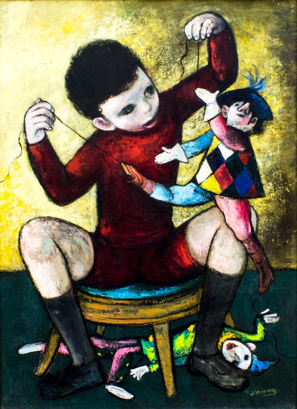 Gladys Rockmore Davis comparable auction result: gladys rockmore davis ny 1901 1967 oil painting
