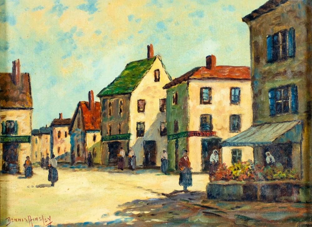 Dennis Ainsley comparable auction result: dennis ainsley il france 1880 1952 oil painting