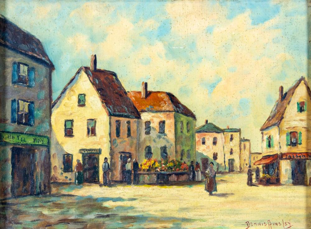 Dennis Ainsley comparable auction result: dennis ainsley il france 1880 1952 oil painting
