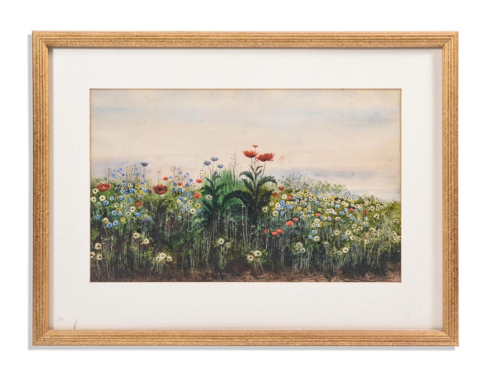 Andrew Nicholl comparable auction result: andrew nicholl irish 1804 1866 wildflowers