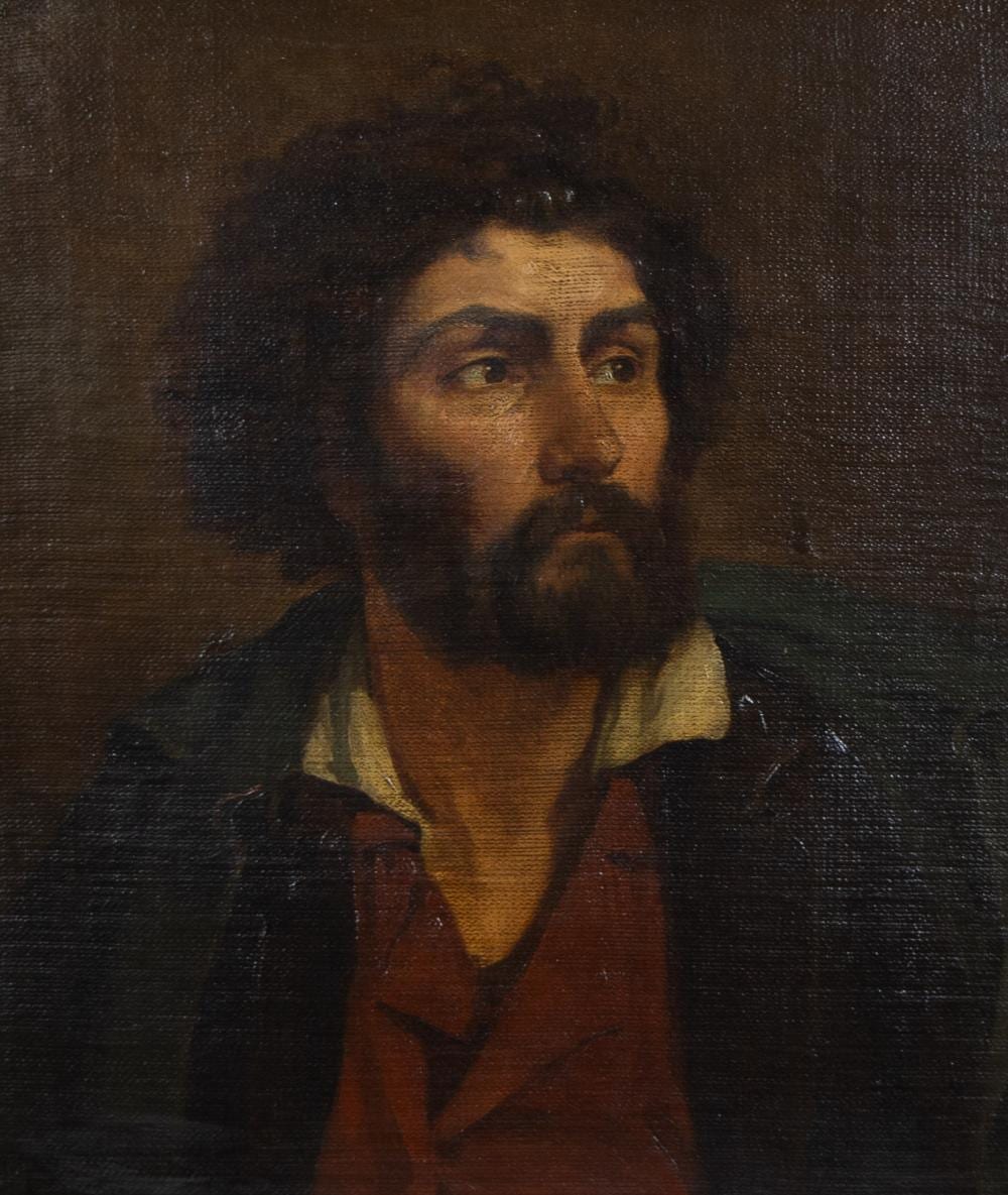 André Hennebicq comparable auction result: andr hennebicq 1836 1904 oil on canvas men s portrait monogrammed