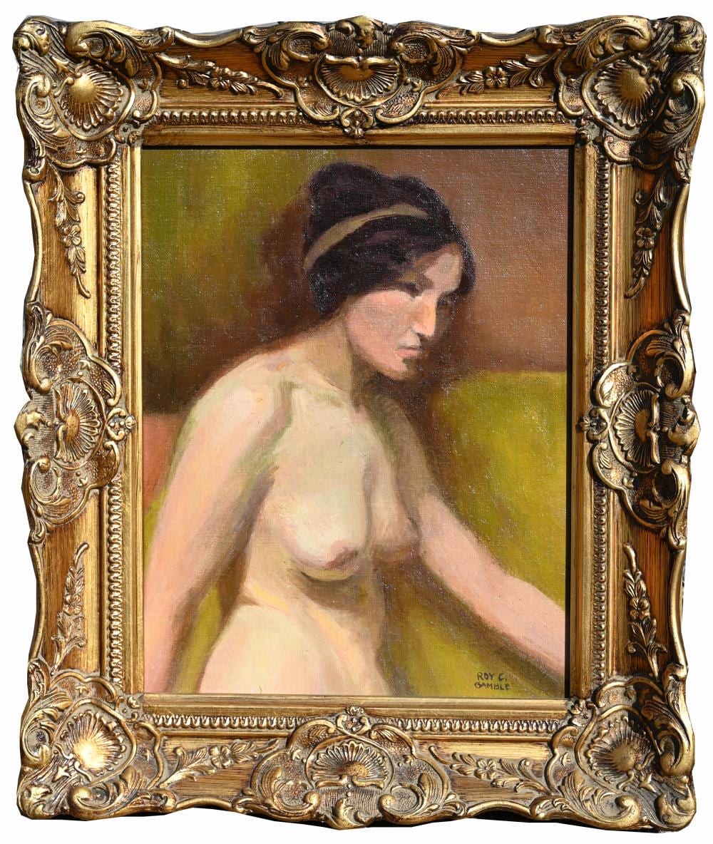 Roy C. Gamble comparable auction result: roy c gamble 1887 1972