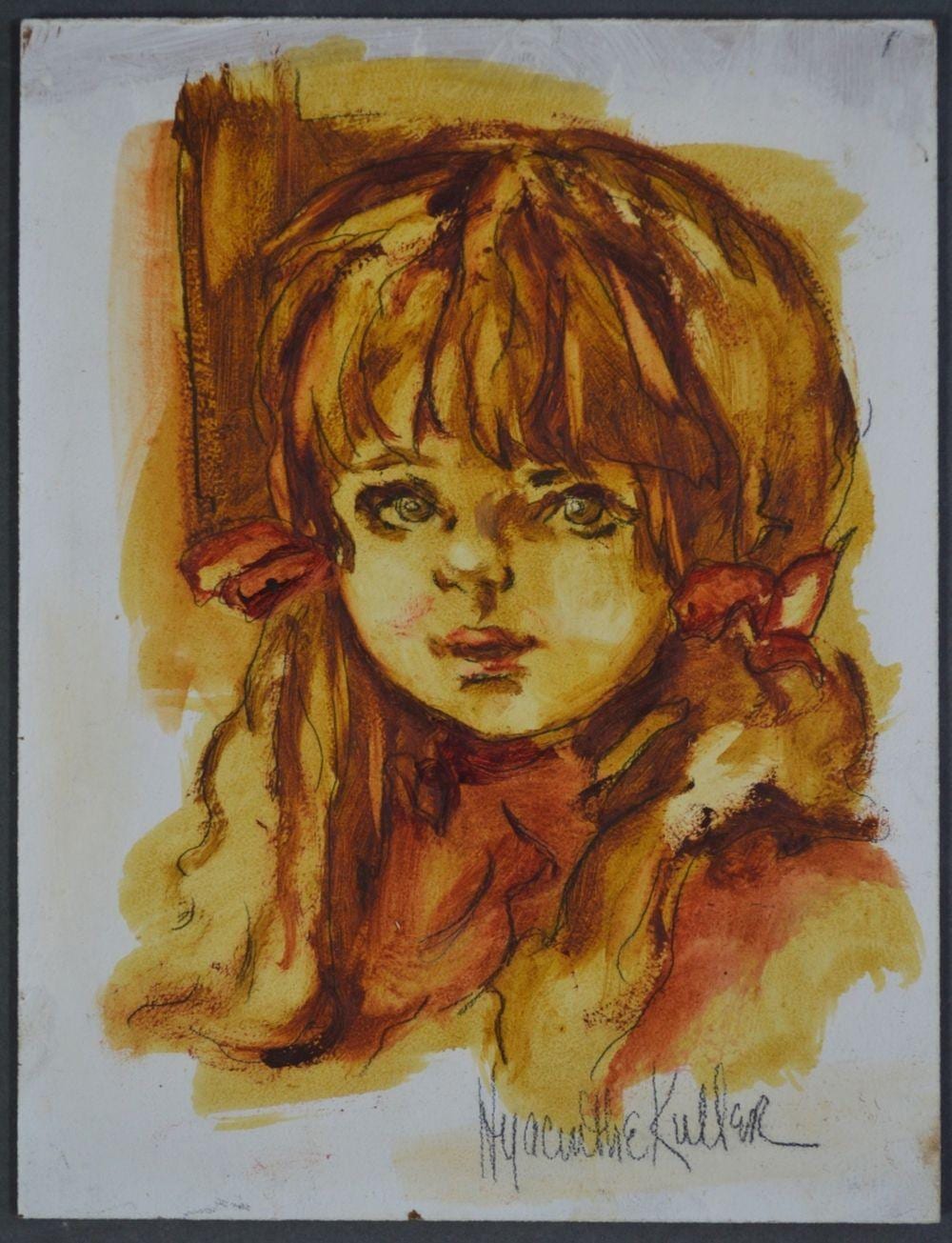 Hyacinthe Kuller-Baron comparable auction result: hyacinthe kuller baron painting signed