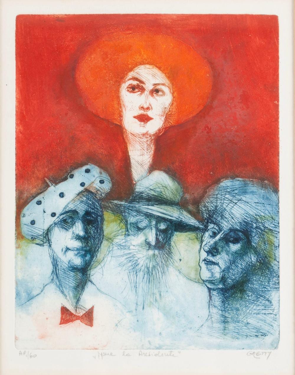 Gretty Rubinstein comparable auction result: gretty rubinstein romanian israeli 1945 2001