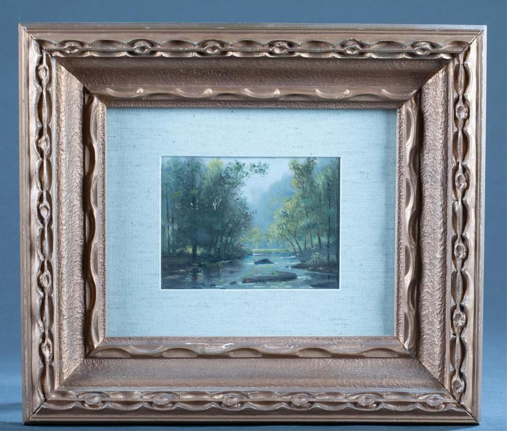 Dwight Williams comparable auction result: dwight williams forest landscape o b