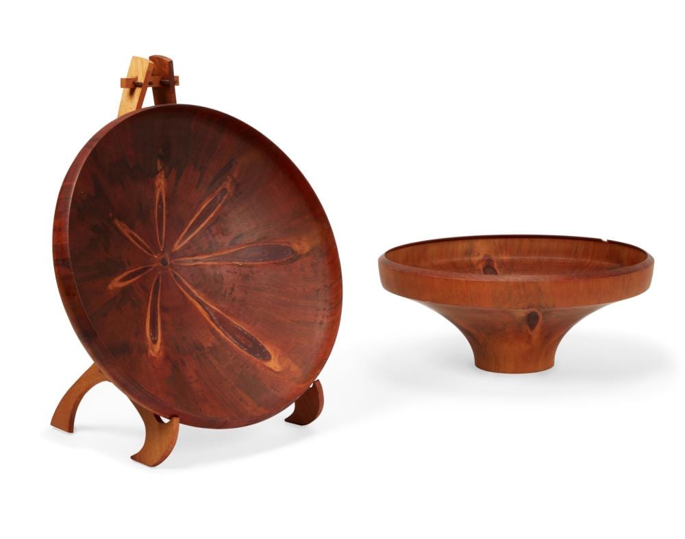 Ron Kent comparable auction result: ron kent american 1931 2018 bowl 1996 turned norfolk pine the bowl 4 3 4 x 16 1 2in 12 x 42cm