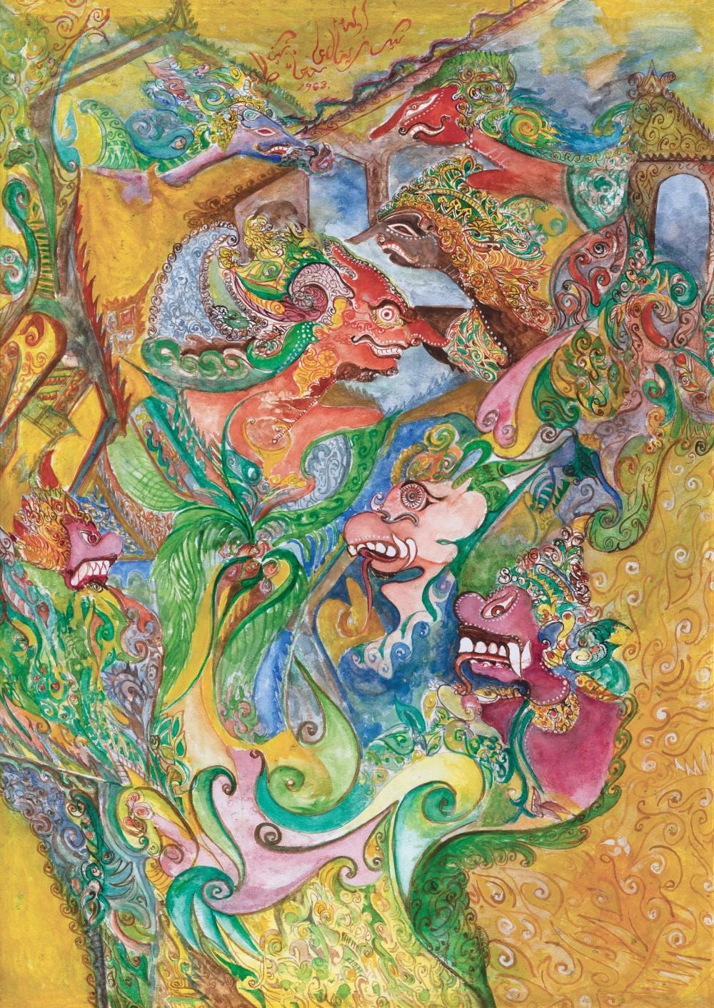 Nik Zainal Abidin comparable auction result: nik zainal abidin b 1933 1993 untitled 1963