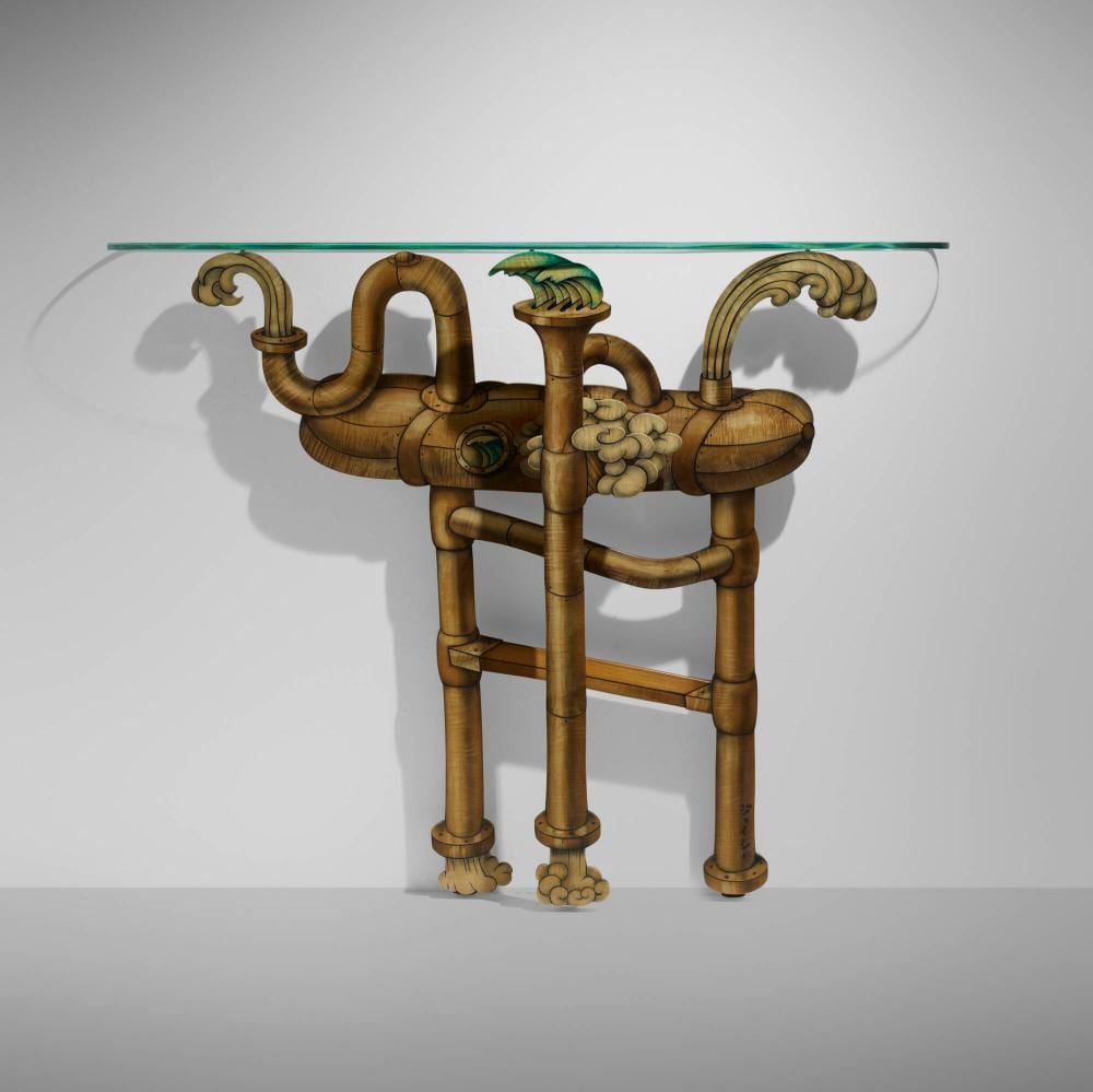 john cederquist console table · Rago Arts and Auction Center · 2023-09-21 John Cederquist comparable auction result: john cederquist console table