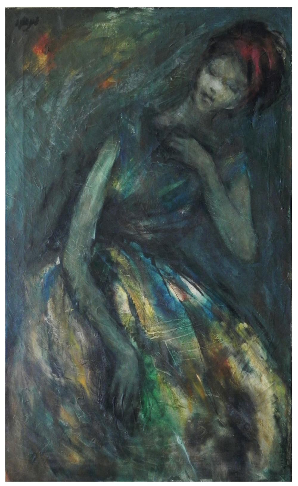 Arie Wachenhauser comparable auction result: arie wachenhauser israeli polish 1917 1998