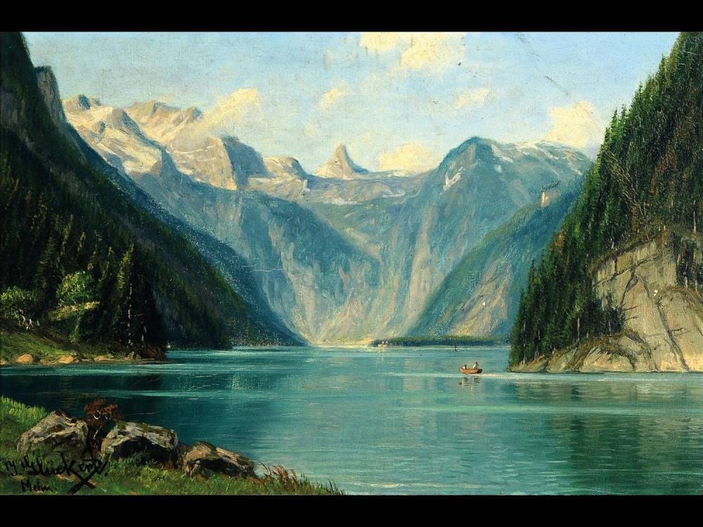 Johannes Glückert comparable auction result: johannes gl ckert 1868 mainz 1921 studies atthe academy
