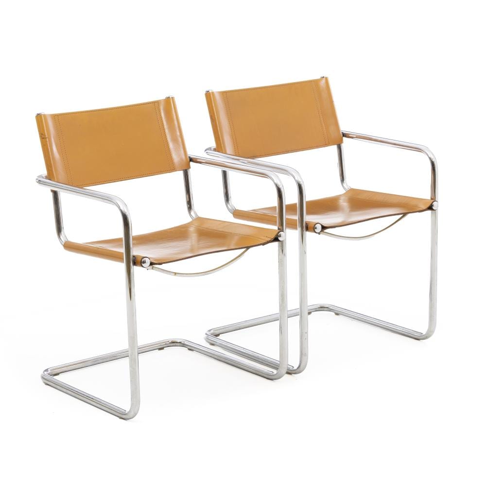Matteo Grassi comparable auction result: matteo grassi 1927 2001 pair of marcel breuer b34 chairs