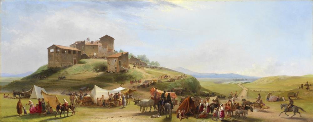 john gadsby chapman american 1808 1890 castel di leva near rome · Bonhams · 2023-09-27 John Gadsby Chapman comparable auction result: john gadsby chapman american 1808 1890 castel di leva near rome