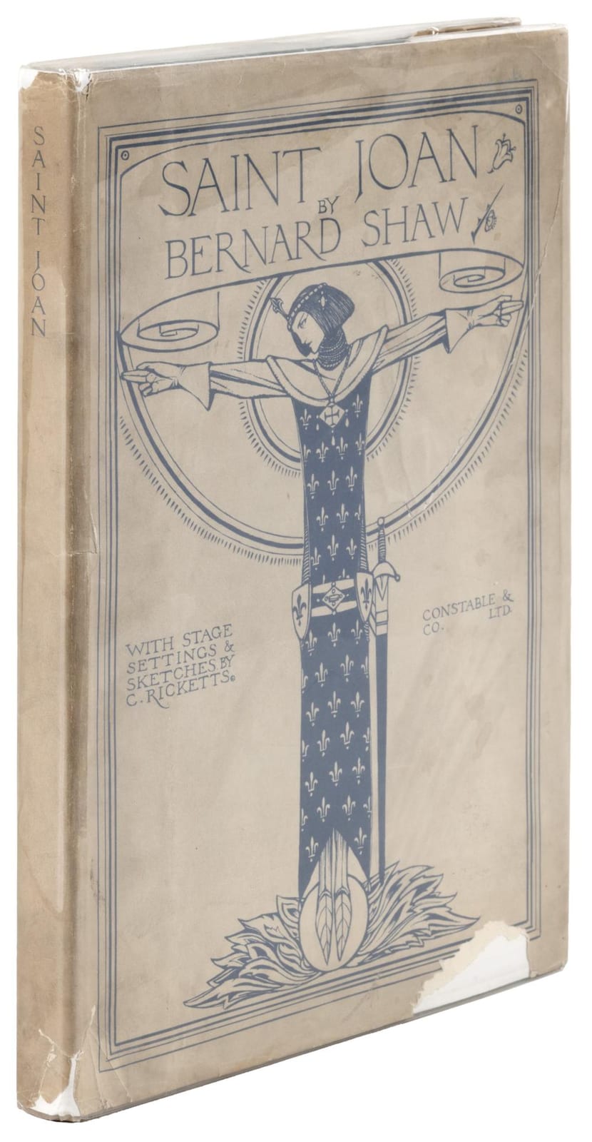 Charles Ricketts comparable auction result: saint joan illustrated by charles ricketts