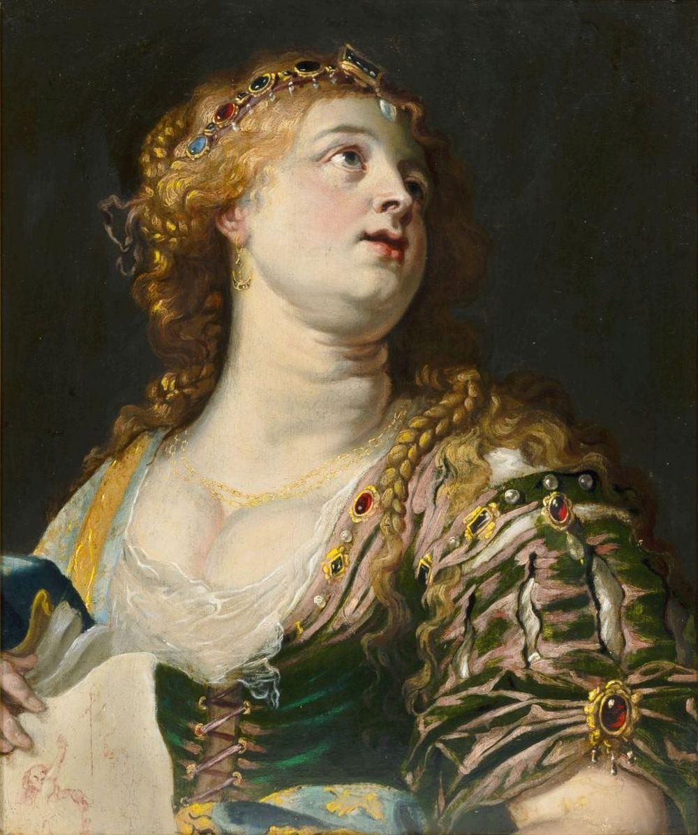Jan van den Hoecke comparable auction result: jan van den hoecke antwerpen 1611 antwerpen 1651 the cumaean sibyl