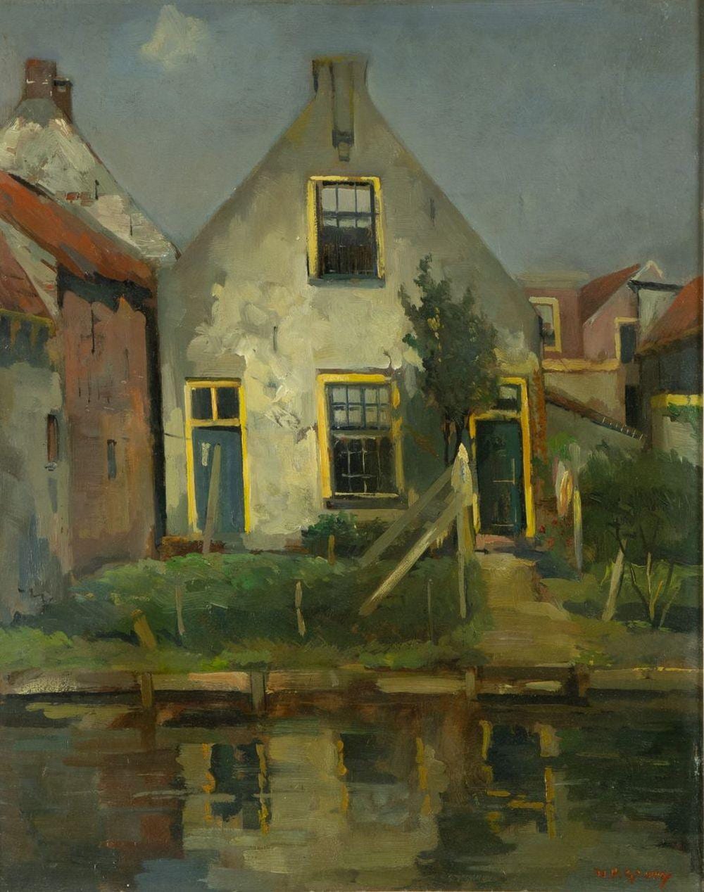 hendrik pieter groen 1886 1964 huizen aan de oude rijn katwijk binnen · Veilinghuis Onder de Boompjes · 2023-09-25 Hendrik Pieter Groen comparable auction result: hendrik pieter groen 1886 1964 huizen aan de oude rijn katwijk binnen
