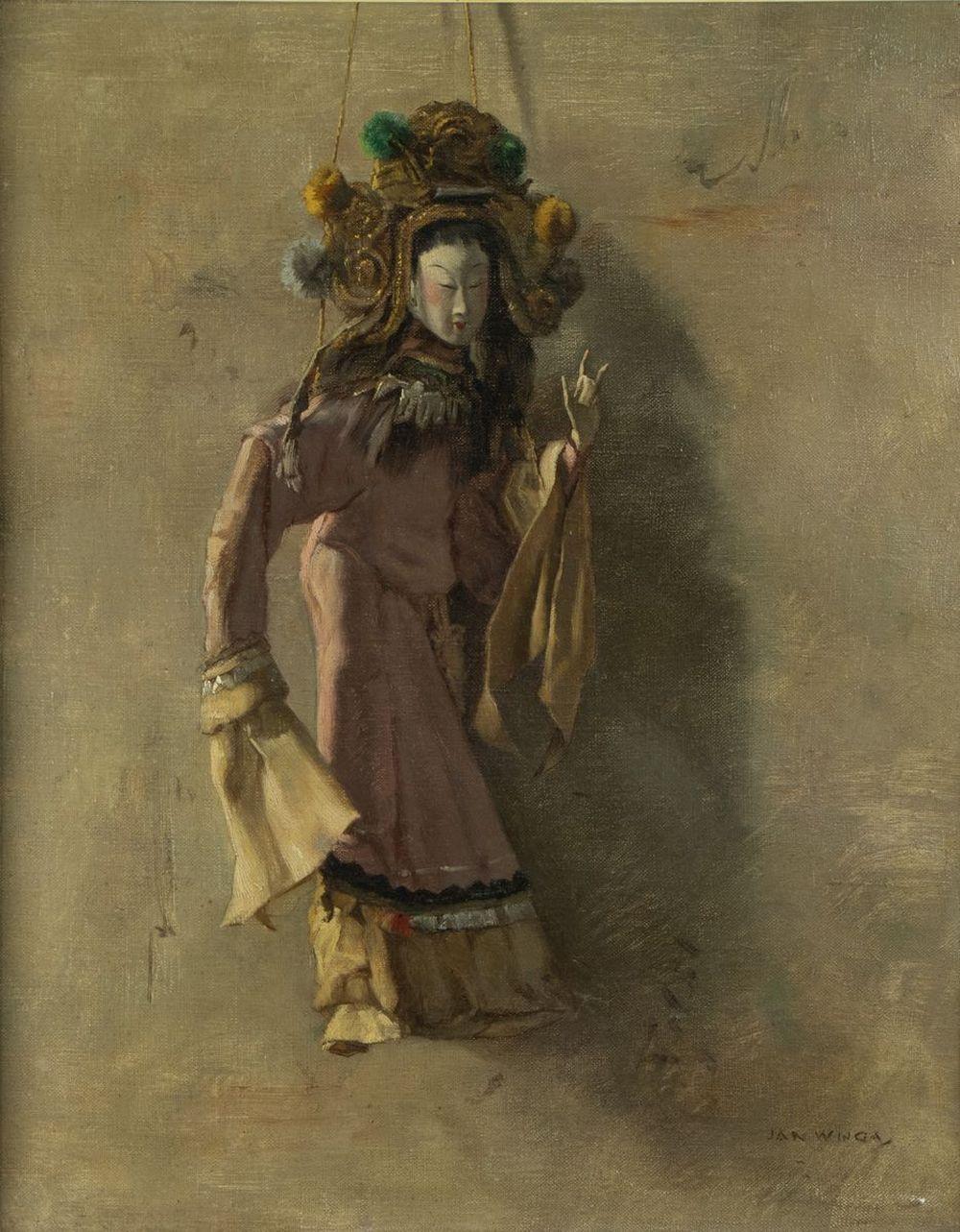 Jan Wijga comparable auction result: jan wijga 1902 1978 japanse marionet