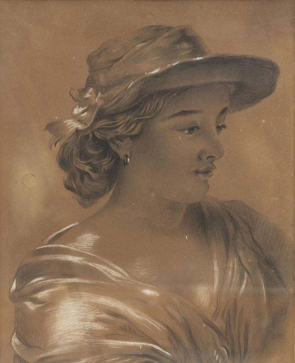 matthijs maris 1839 1917 portret van jonge vrouw met hoed · Veilinghuis Onder de Boompjes · 2023-09-25 Matthijs Maris comparable auction result: matthijs maris 1839 1917 portret van jonge vrouw met hoed