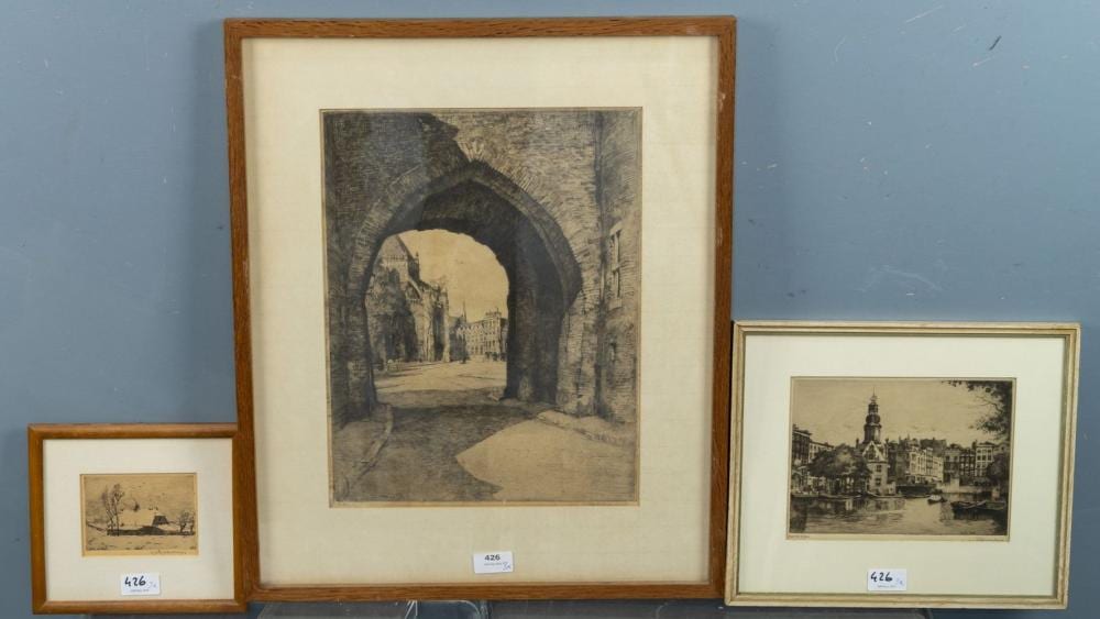 Hendrikus Elias Roodenburg comparable auction result: hendrikus elias roodenburg 1895 1987 drie grafische werken