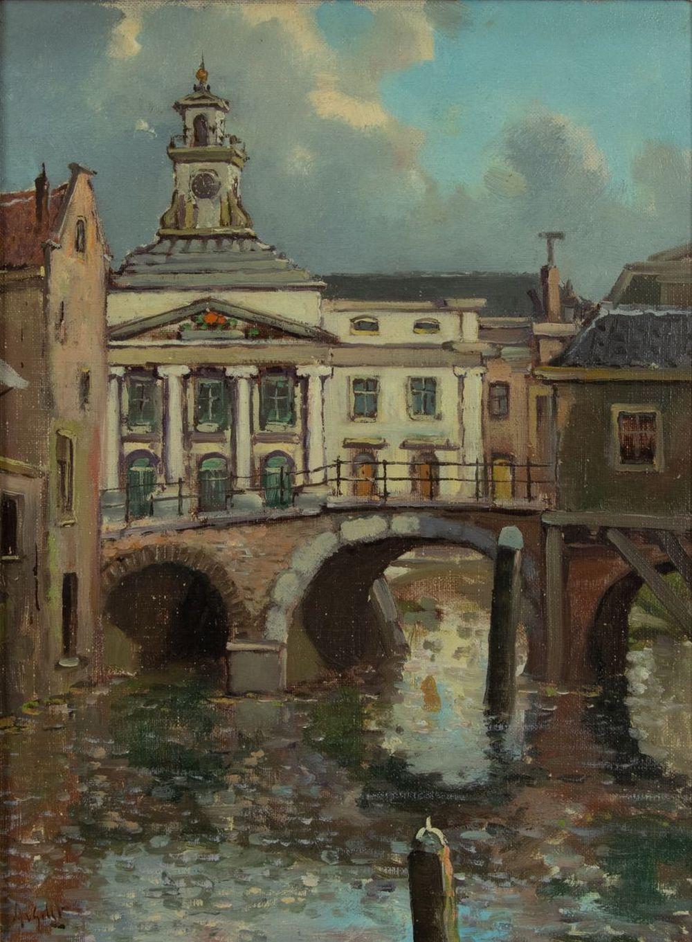 Aarnout van Gilst comparable auction result: aarnout van gilst 1898 1981 het stadhuis van dordrecht