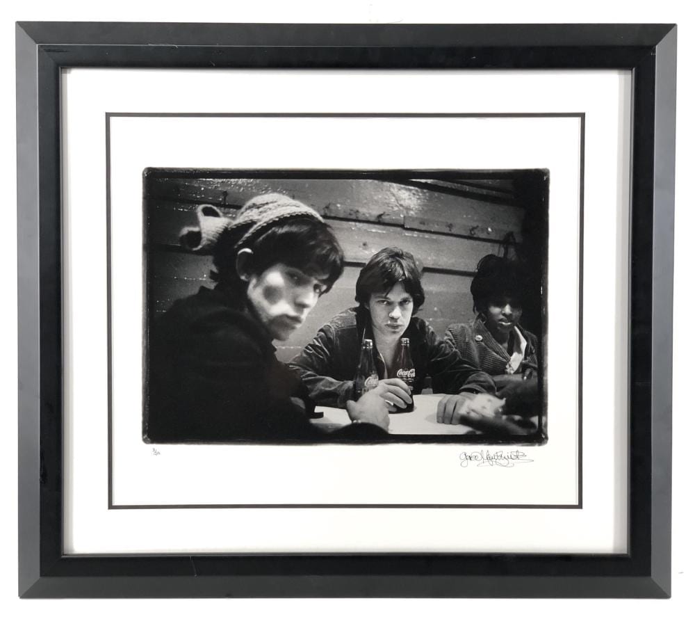 Gered Mankowitz comparable auction result: gered mankowitz the rolling stones backstage usa 1965 limited edition photograph
