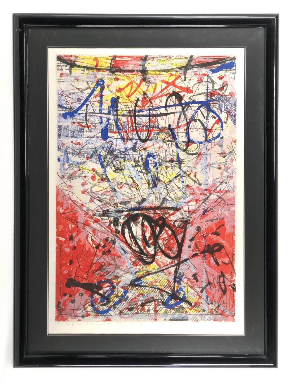 Andras Markos comparable auction result: andras markos die teufelsmuhle mit der roten sanduhr aquatint with serigraph