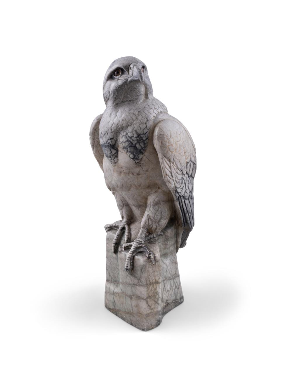 Fritz Kochendorfer comparable auction result: fritz kochendorfer german 1871 1942 a carved white marble figure of an eagle 51cm high