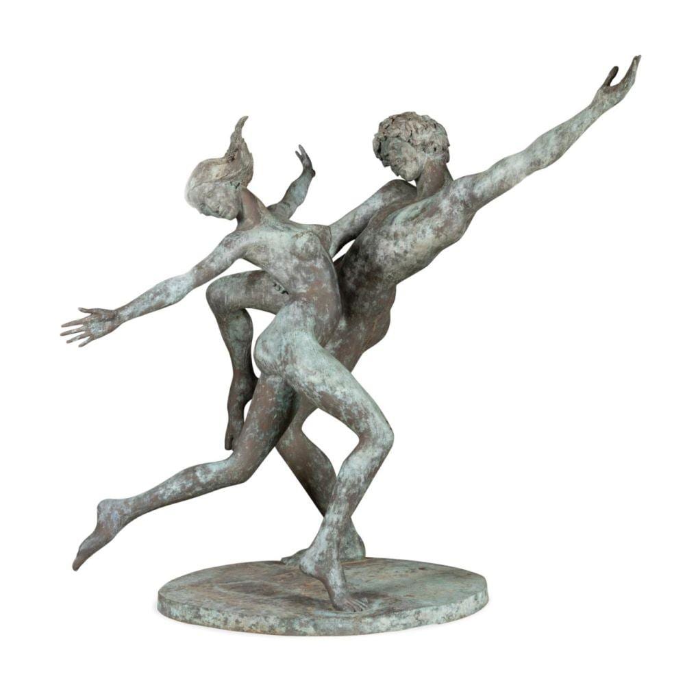 David Wynne comparable auction result: david wynne the dancers 1972 morris museum