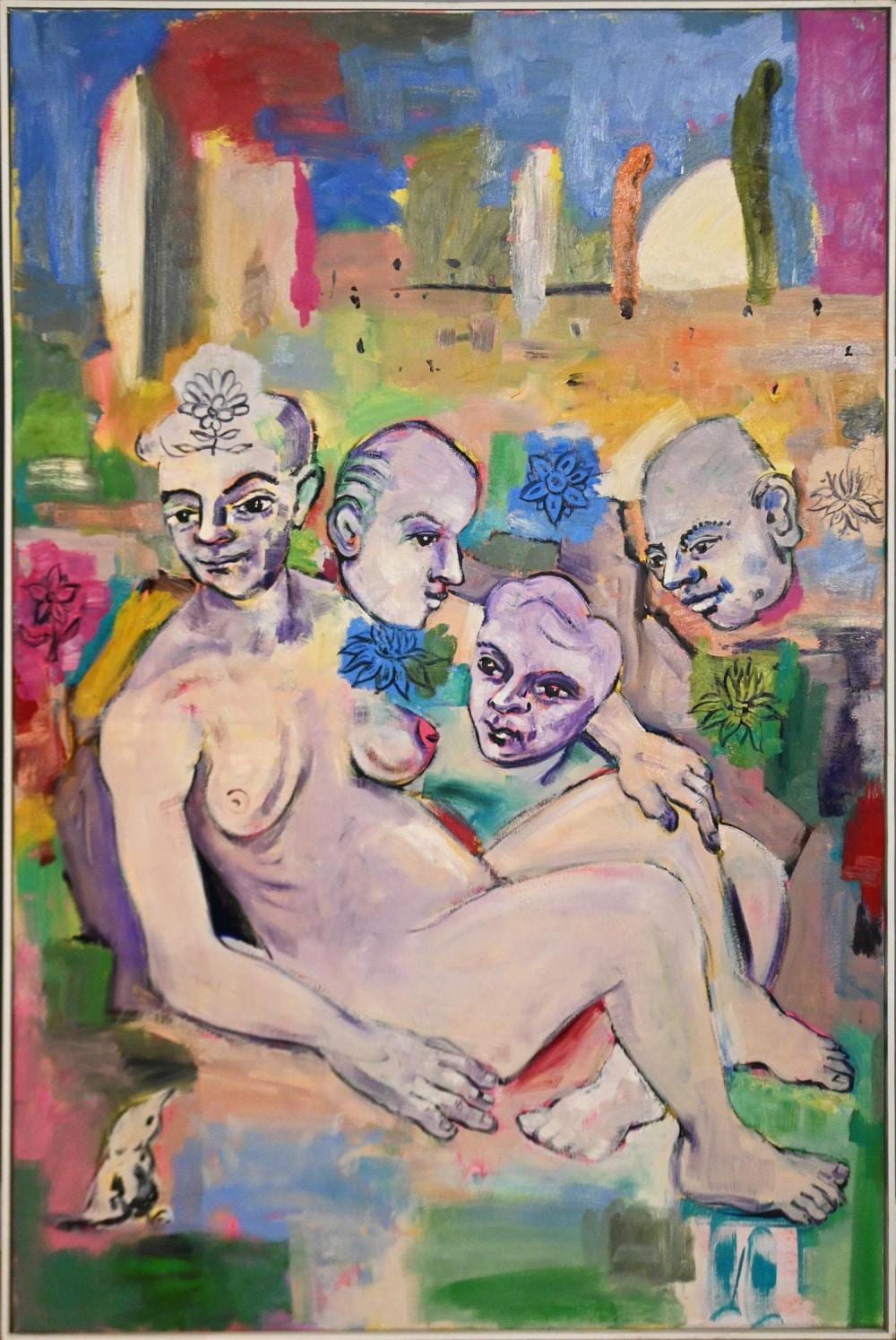 Peter Walsh comparable auction result: peter walsh daphne 2002 oil on linen signed and dated verso 182 5 x 122cm frame size 186 x 124cm provenance lorraine diggin