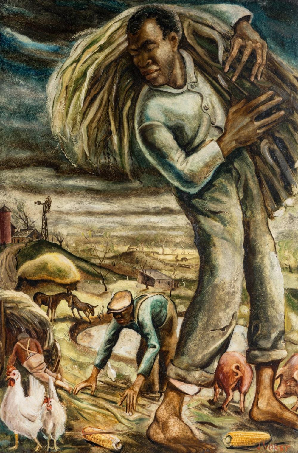 Joseph Paul Vorst comparable auction result: joseph paul vorst american 1897 1947 untitled c 1938