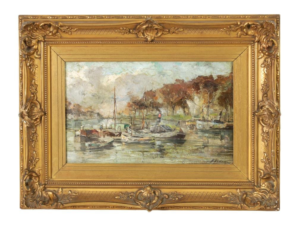 Henri Arden comparable auction result: henri arden belgian 1859 1917 a late 19th century oil on canvas