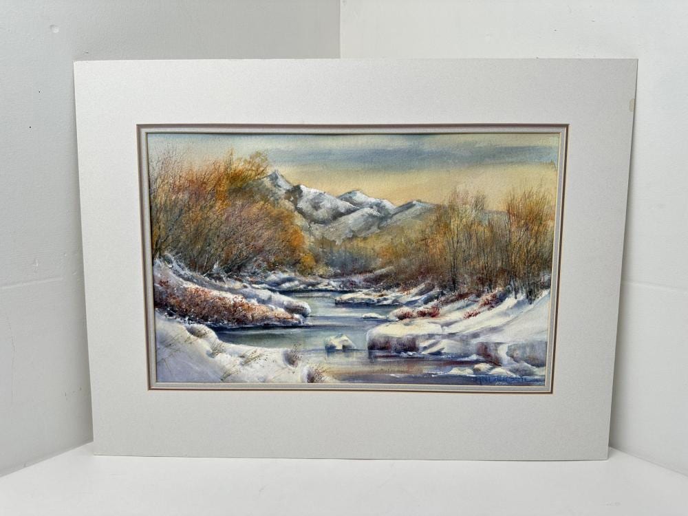 Doris Anderson comparable auction result: doris anderson watercolor painting