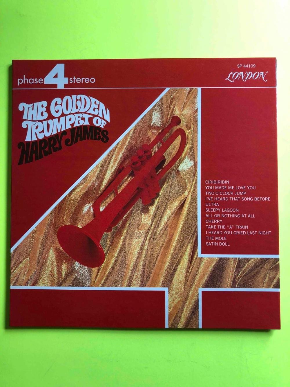 Harry James comparable auction result: harry james the golden trumpet of harry james