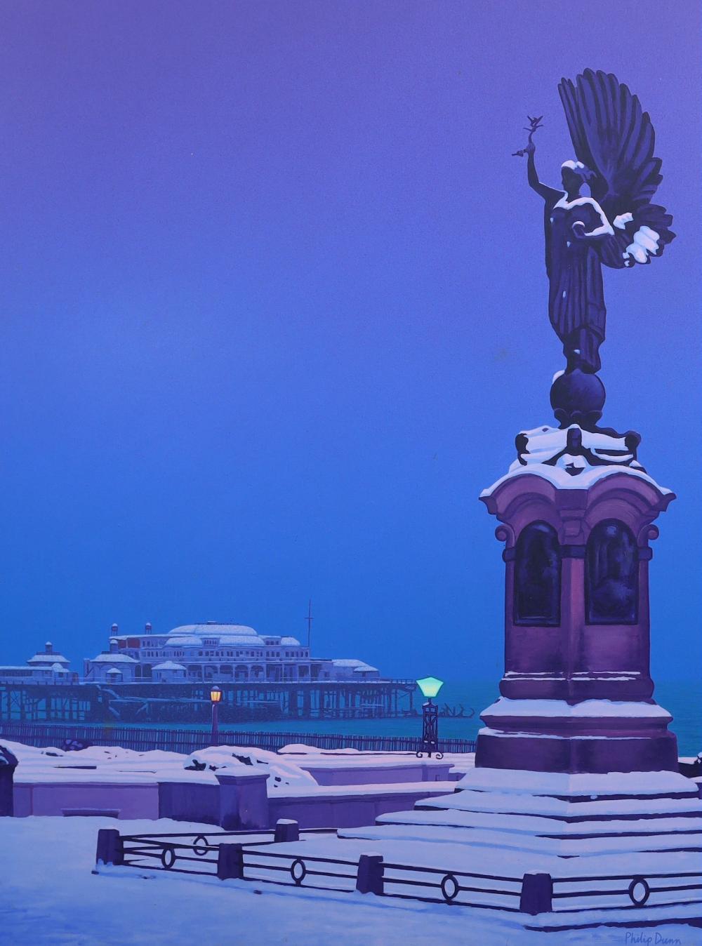 Philip Dunn comparable auction result: philip dunn english b 1945 peace in our time acrylic on canvas 120 x 89cm