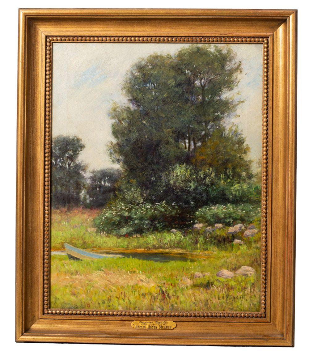 lewis henry meakin 1850 1917 oil oh ma germany · Main Auction Galleries · 2023-10-22 Lewis Henry Meakin comparable auction result: lewis henry meakin 1850 1917 oil oh ma germany