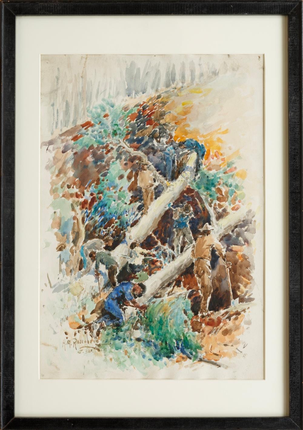 henry mortikar rosenberg american 1858 1947 · Neal Auction Company · 2023-10-18 Henry Mortikar Rosenberg comparable auction result: henry mortikar rosenberg american 1858 1947